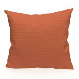Soleil D'ocre - Leo Housse de Coussin, Microfibre, Corail, par 40 x 40 cm - Orange