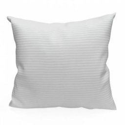 Soleil D'ocre - Leo Housse de Coussin, Microfibre, Blanc, par 60 x 60 cm - Blanc