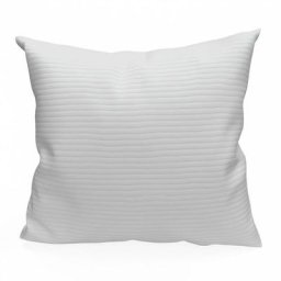 Soleil D'ocre - Leo Housse de Coussin, Microfibre, Blanc, par 40 x 40 cm - Blanc