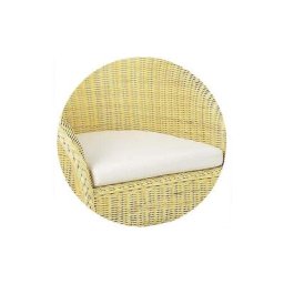 Aubry Gaspard - Coussin d'assise pour fauteuil