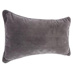Atmosphera - Coussin gris foncé Lilou 30X50 créateur d'intérieur - Gris foncé