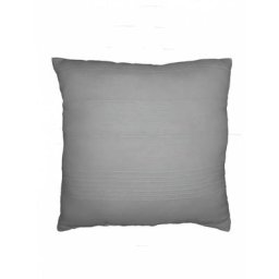 Adele Housse de Coussin, Coton, Gris, par Soleil d'ocre - 60 x 60 cm - Gris