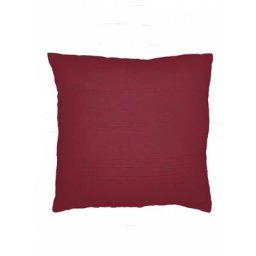 Soleil D'ocre - Adele Housse de Coussin, Coton, Framboise, par 60 x 60 cm - Framboise
