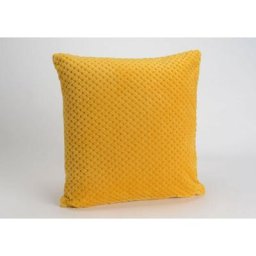 Amadeus - Coussin Damier moutarde 40x40 cm - Jaune