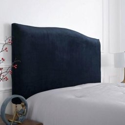 Housse de tte de lit lastique pour tte de lit -150 cm-pour tte de lit 140-170 cm bleu