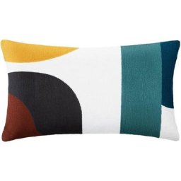 Homemaison - Coussin aux motifs géométriques Multicolore 30 x 50 cm - Multicolore