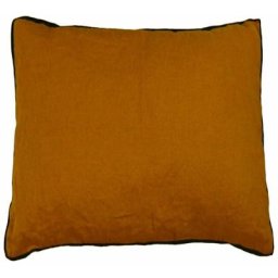 Ac-déco - Housse de coussin - Prelude - 45 x 45 cm - Marron - Livraison gratuite - Marron