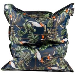 Maxi coussin imprimé intérieur extérieur 110 x 130 cm Travel - Imprimé