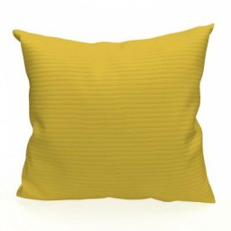 Soleil D'ocre - Leo Housse de Coussin, Microfibre, Jaune, par 40 x 40 cm - Jaune