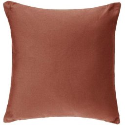 Atmosphera - Coussin déhoussable 38x38cm terre cuite créateur d'intérieur - Terracotta