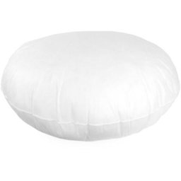 Coussin garnissage rond c bullet Rond 80 cm - Blanc