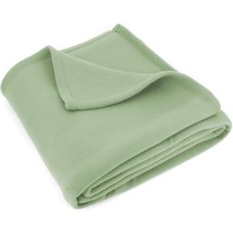 Couverture polaire isba traité non-feu 180x220 cm - Vert Amande