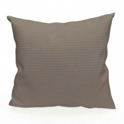 Soleil D'ocre - Leo Housse de Coussin, Microfibre, Ecru, par 40 x 40 cm - Taupe