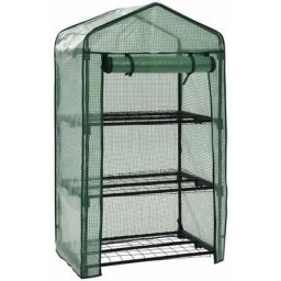 Vidaxl - Mini-serre à 3 niveaux 69x49x125 cm Vert
