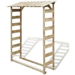 Vidaxl - Abri de stockage du bois de chauffage 150x44x176 cm Pin imprégné n/a
