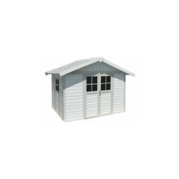 Abri de Jardin Résine DECO 7 WHITE Grosfillex Verde