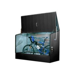 Abri à vélos en métal 1750L anthracite + kit d'ancrage - Bicycle Store - Trimetals
