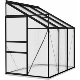 Vidaxl - Serre Anthracite Aluminium 3,97 m³ n/a