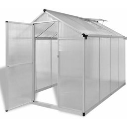 Serre renforcée en aluminium avec cadre de base 4,6 m² Vidaxl n/a