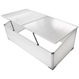 Elegant-Stil Serre froide à 2 couvercles 110x55x41 cm,pour Salon/Jardin,Montage facile,3,1 Kg