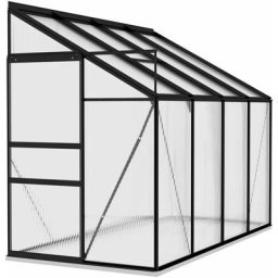 Vidaxl - Serre Anthracite Aluminium 5,24 m³ n/a