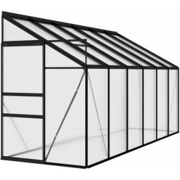 Vidaxl - Serre Anthracite Aluminium 7,44 m³ n/a