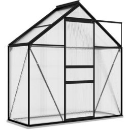 Serre Anthracite Aluminium 1,33 m² Vidaxl n/a