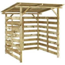 Vidaxl - Abri de stockage du bois de chauffage Bois de pin imprégné Brown