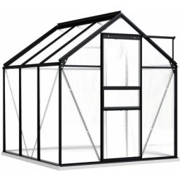 Serre avec cadre de base Anthracite Aluminium 3,61 m² Vidaxl n/a
