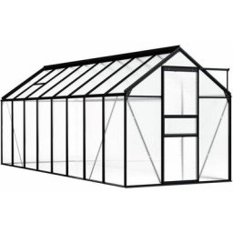Serre Anthracite Aluminium 9,31 m² Vidaxl n/a