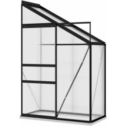 Vidaxl - Serre Anthracite Aluminium 1,44 m³ n/a