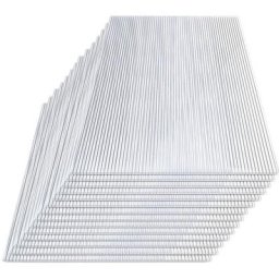 Plaque de polycarbonate Plaques à double paroi pour serre 14x Plaques en polycarbone 14x