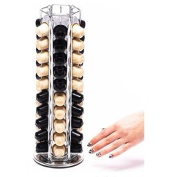 Wyctin - Hofuton Porte Capsules Compatible avec Nespresso 360 Degrés Rotable Distributeur