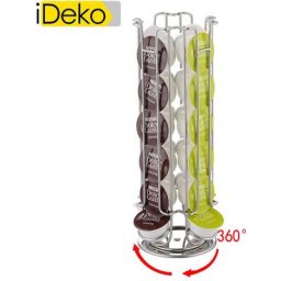 Ideko - Notice Porte-capsules à café Dolce Gusto rotatif pour 24 capsules