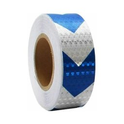 Bandes de sécurité Sécurité Ruban d'avertissement réfléchissant, 5cm x 25m éclairage Autocollant