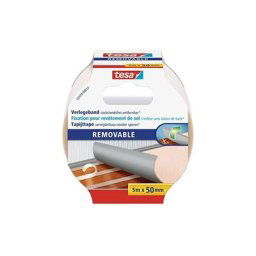 Ruban de pose Tesa 55729-00017-11 transparent (l x l) 5 m x 50 mm acrylate 1 pc(s) - transparent