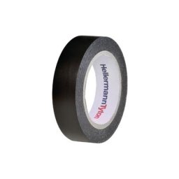 Hellermanntyton - Lot de 10 rubans isolant de 10m et de largeur 15mm Noir