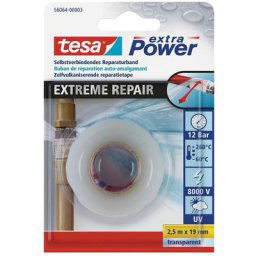 Bande de réparation Tesa extra Power Tesa 56064-00003-00 transparent (l x l) 2.5 m x 19 mm 1 pc(s)