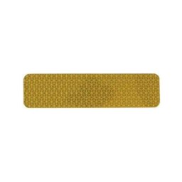 Ruban adhésif réflechissant jaune 200 x 50mm bande autocollant sticker catadioptre sécurité voiture