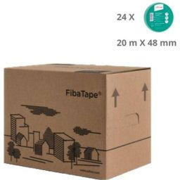 Adfors FibaTape Mold-X - lot de 24 bandes à joint autocollantes pour plaque de plâtre 48 mm x 20 m