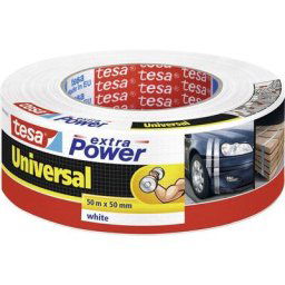 Ruban adhésif toilé tesa® extra Power tesa 56389-00002-06 blanc (L x l) 50 m x 50 mm caoutchouc 1