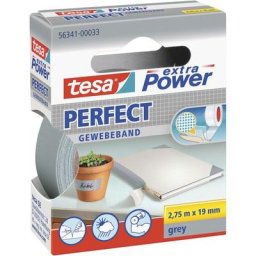 Ruban adhésif toilé Tesa extra Power Tesa 56341-00033-03 gris (l x l) 2.75 m x 19 mm caoutchouc 1