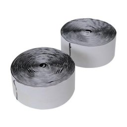 Bobines De Bandes Auto-Agrippantes Noires Autocollantes 2 Pcs 50 Mm X 5 M Fixman 534608
