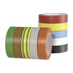 Lot de 10 rubans isolants électriques HelaTape Flex 15, ruban PVC tout usage. Conforme aux