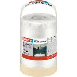 Easy Cover Economy 56576-00000-00 Film de masquage (l x l) 33 m x 55 cm 1 set - Tesa