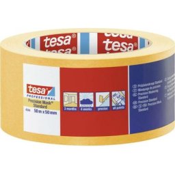 Precision standard 04344-00000-00 Bande de masquage Präzisionskrepp® jaune (l x l) 50 m x 50 mm 1