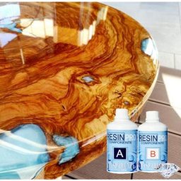 Resine epoxy ultra transparent / multiusage 320 gr effet eau cristalline, pour créations
