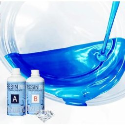 Resine epoxy ultra transparent / multiusage 800 gr effet eau cristalline, pour créations