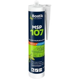Bostik Sa - Mastic de fixation msp 107 bostik - Brun - 290 ml - 30130015