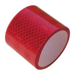 Contour de marquage en bande réfléchissante LAS 10215 pour les surfaces rigides rouge